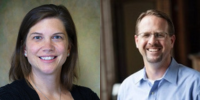 Headshots of LeeAnn Pasquini and David Nero (LeeAnn on the left and David on the right)