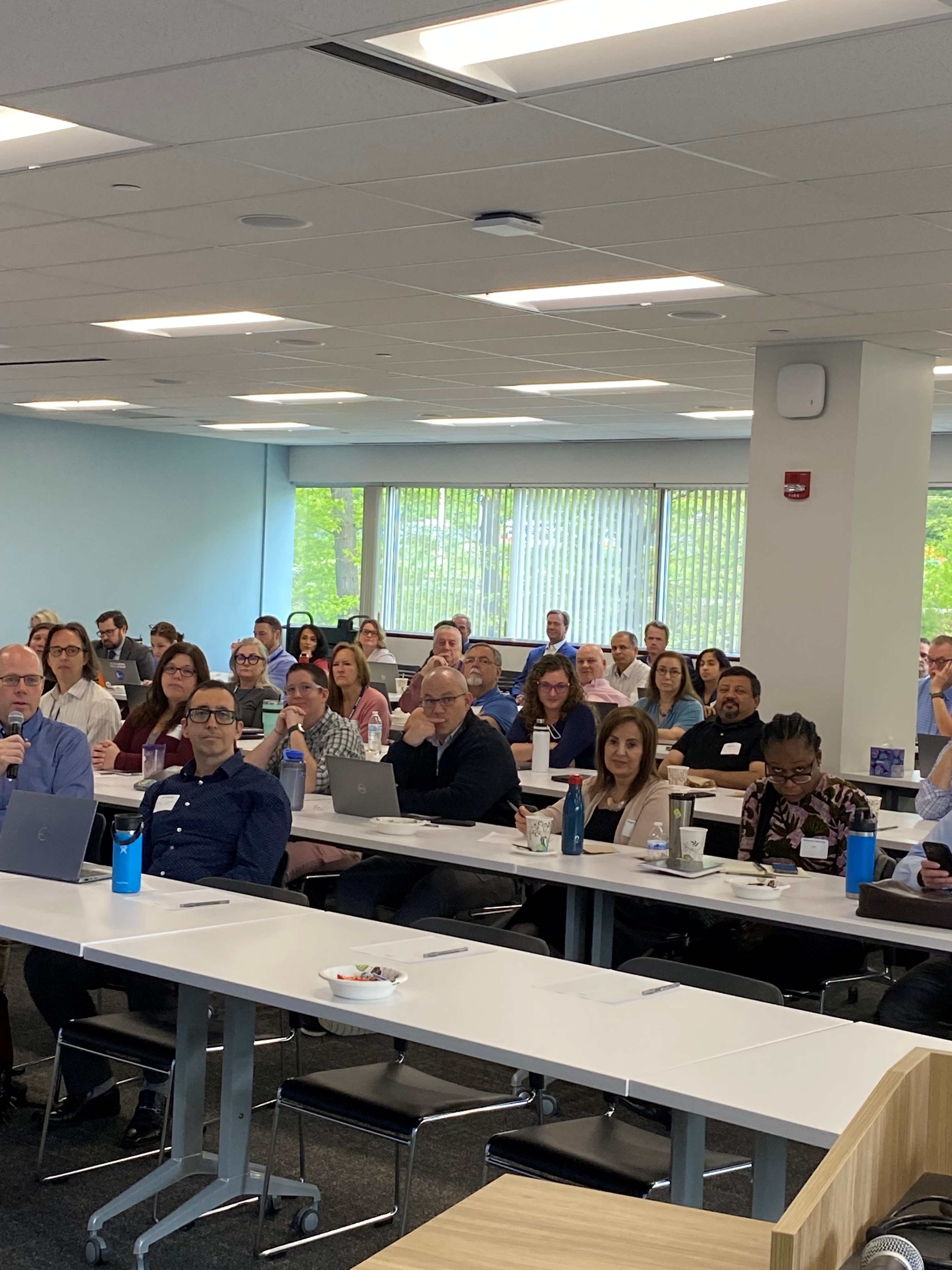 Attendees at the Sr and Middle Manager Training