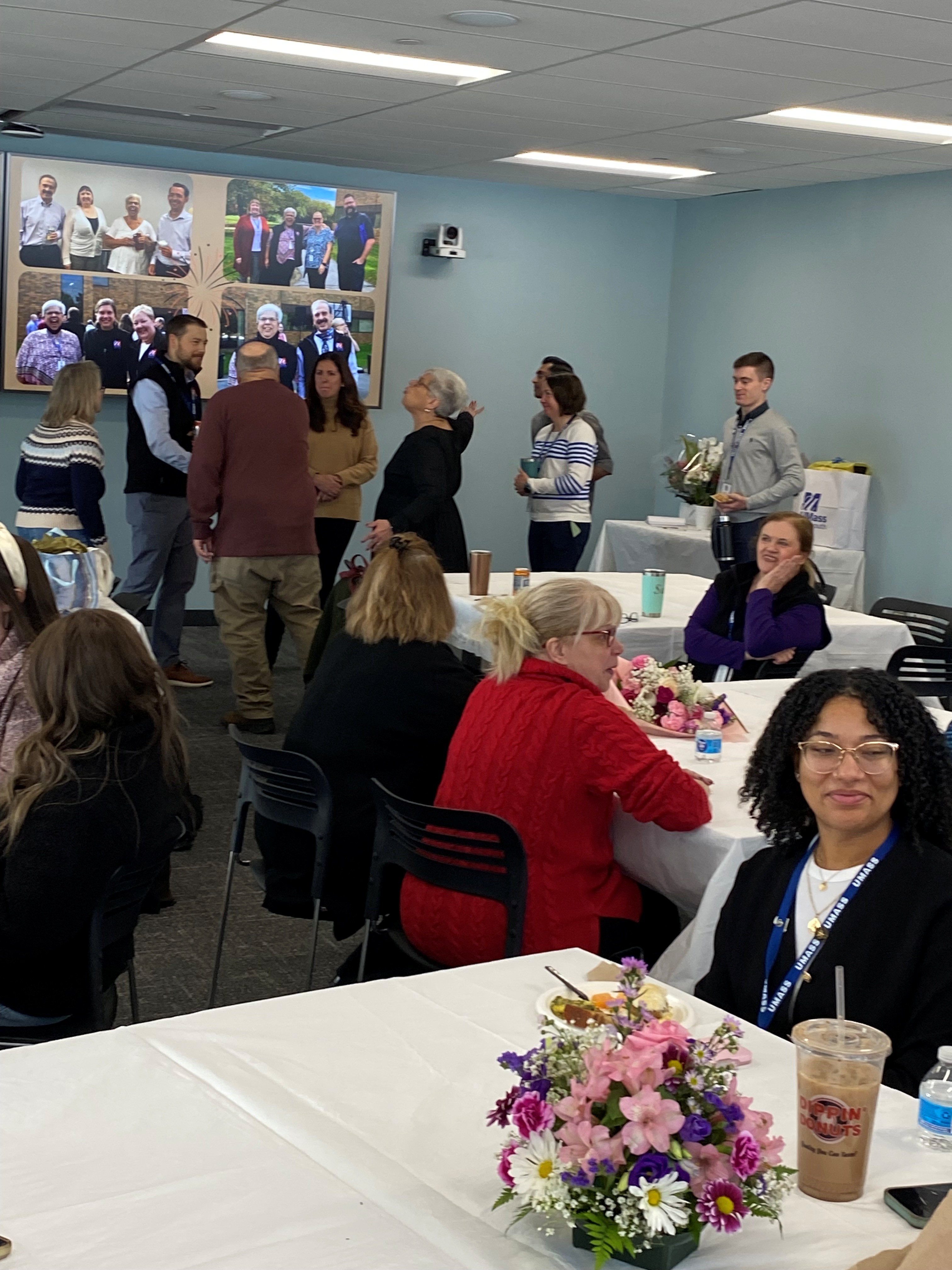 The budget team and Carol Dugard