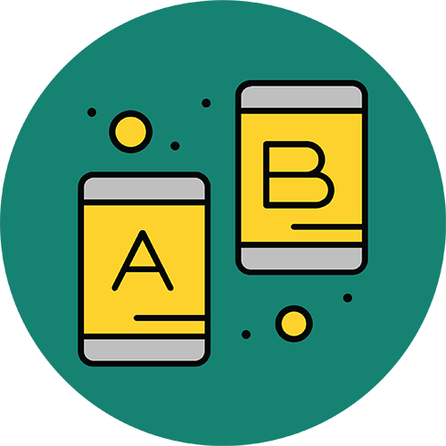 AB Testing icon.
