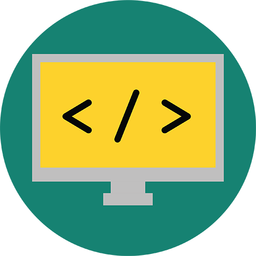 Web code icon.