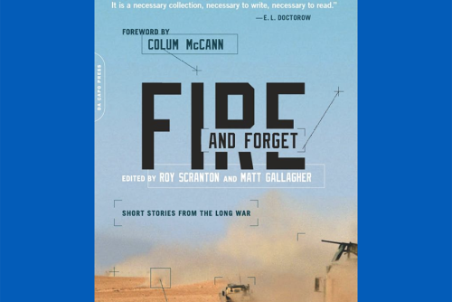 Fire and Forget book cover with target lines next to the title.