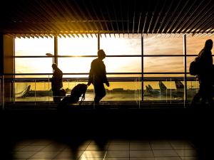 Airport terminal travel