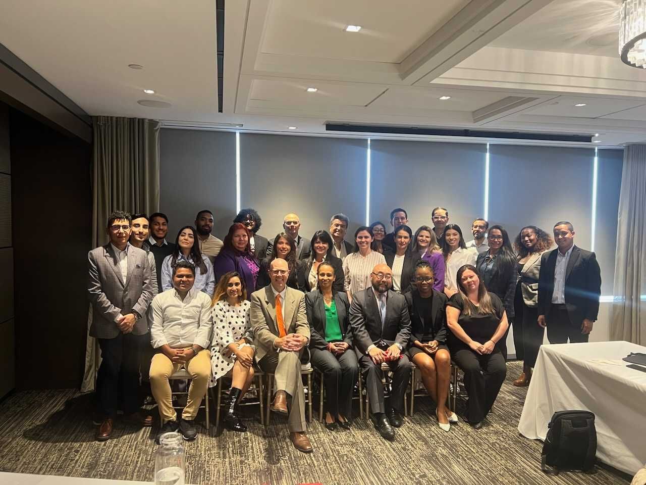 Picture of UPST group with others in a group